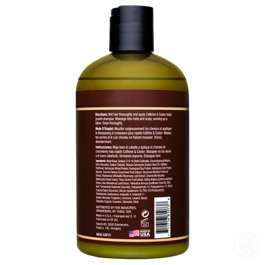 Difeel Šampon za brži rast kose, Kofein i ricinusovo ulje, 354.9 ml