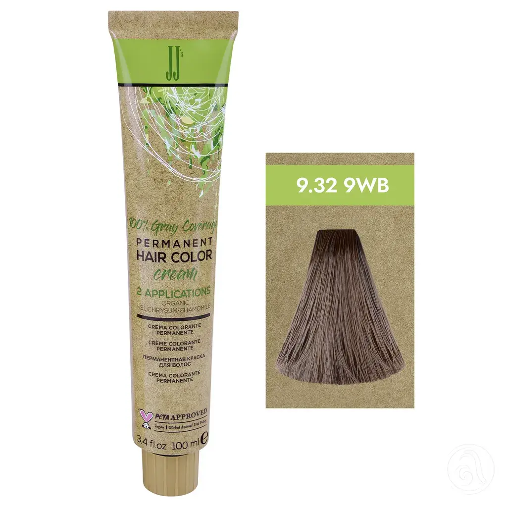 JJ's Farba za kosu 1-1N 9.32 9WB, Bež topla veoma svijetloplava