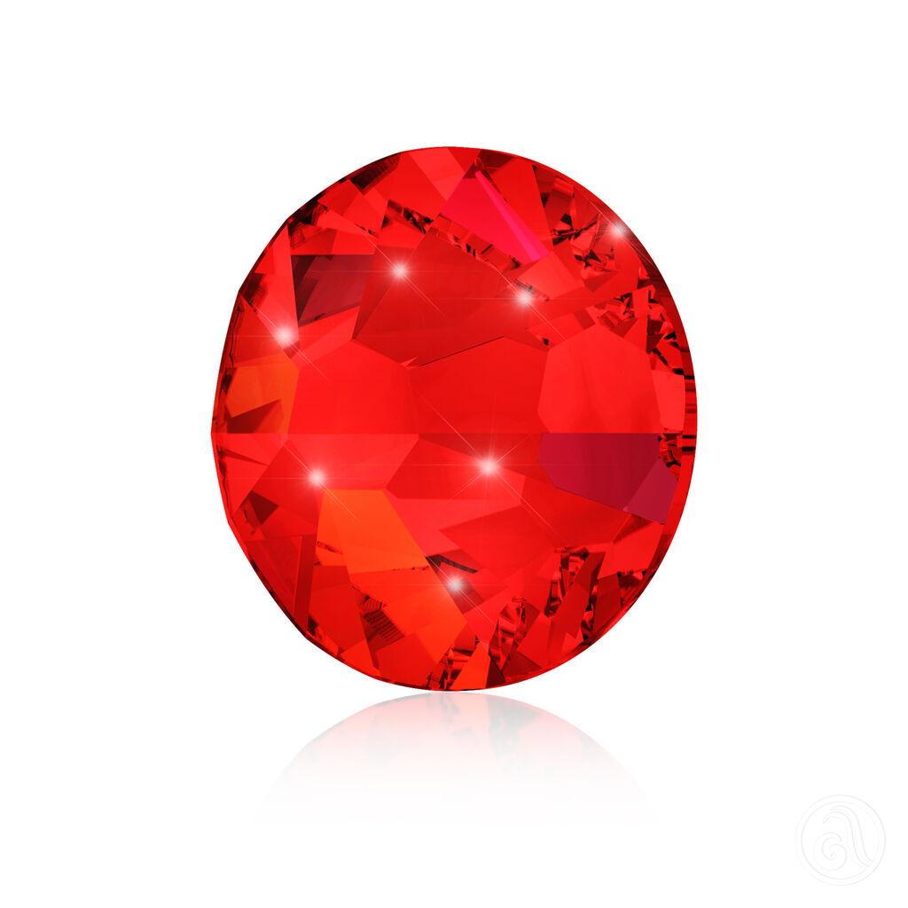 Swarovski Set od 40 Kristala za nokte Siam SS10 A 2058 Xilion, Rose Enhanced