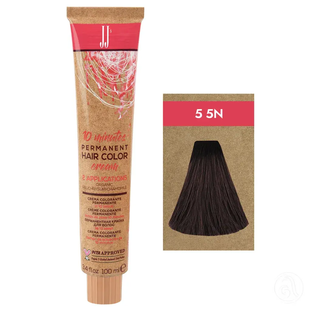 JJ's Farba za kosu 1-1N 5 5N, svijetlobraon