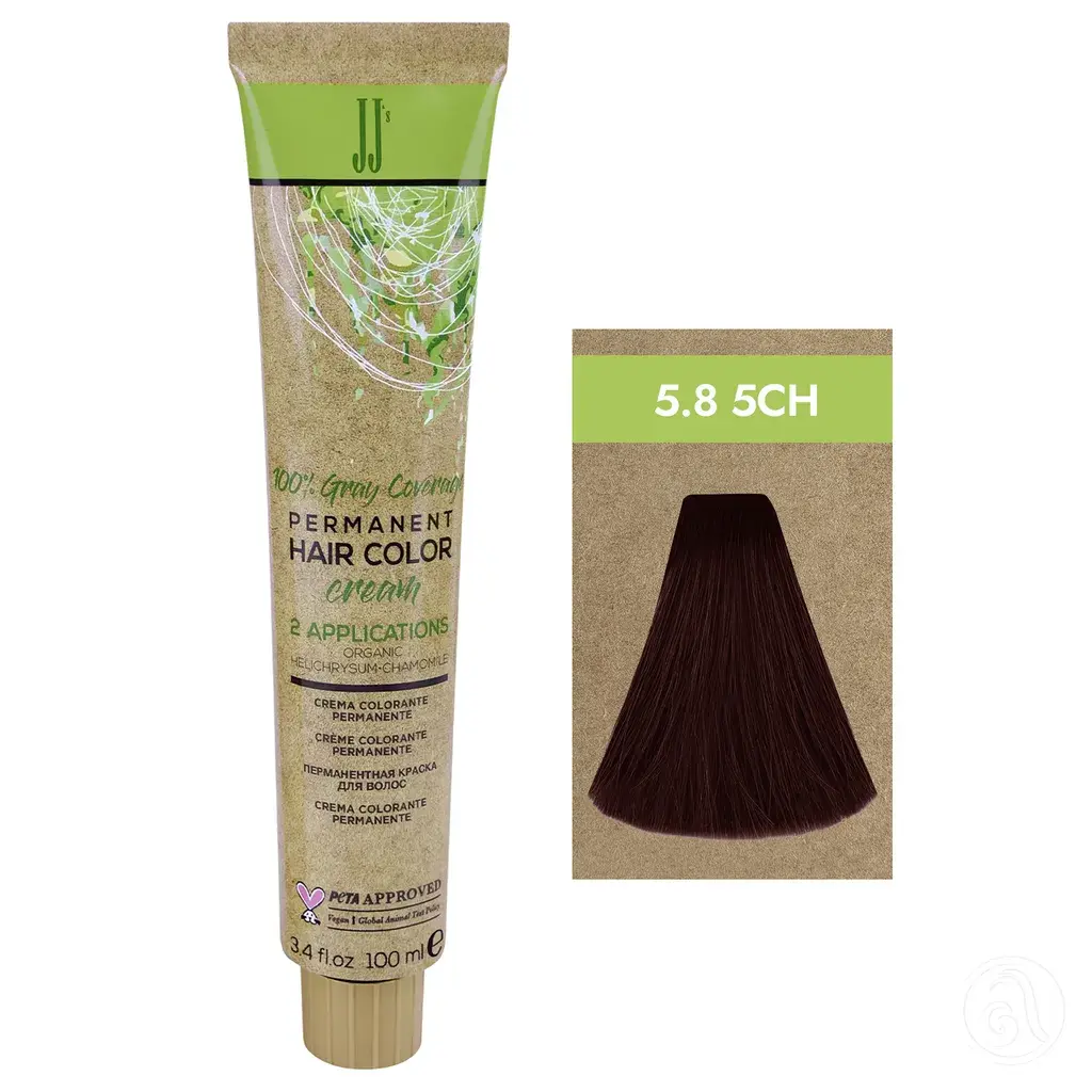 JJ's Farba za kosu 1-1N 5.8 5CH, Čokoladna svijetlobraon