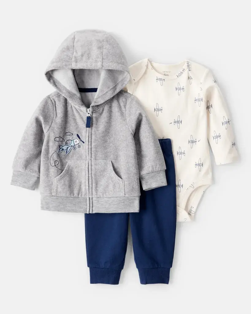 Carter's Komplet za bebe,  3 Dijela, Šareni