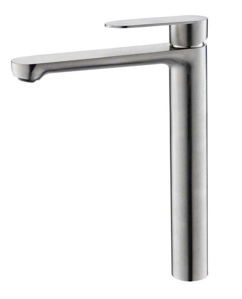 Inter Ceramic Visoka slavina za umivaonik Marsiliya, SS304, Siva