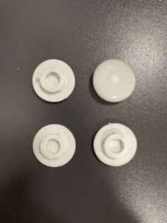 Gepard Set odstojnika za WC dasku D Shape Slim C9