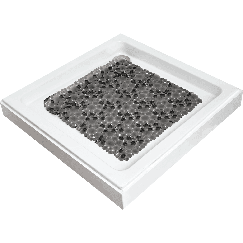 Tendance Podloga za kadu Bubbles, 50x50 cm, Siva