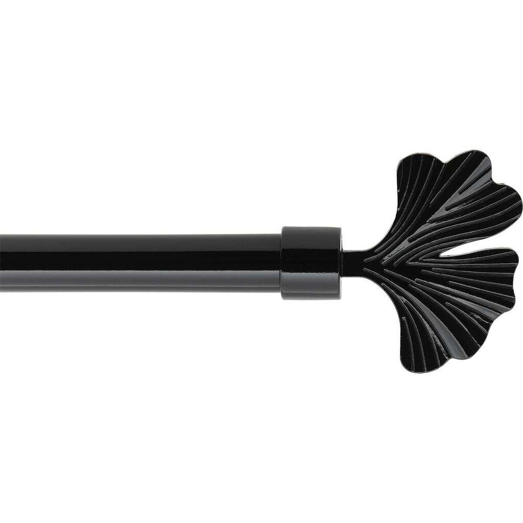 Luance Set karniša Nikko, 120-210 cm, Crna