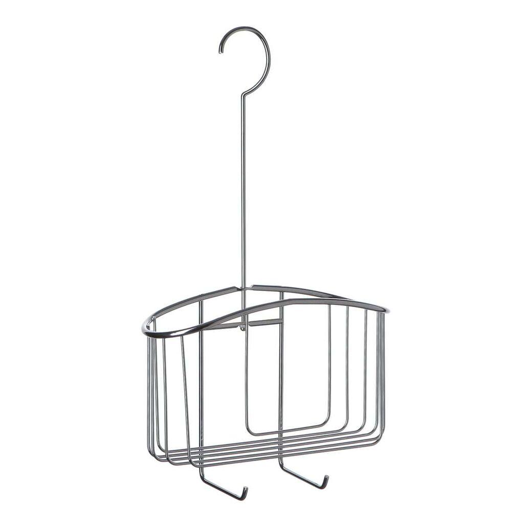 Tatay Viseća jednostruka polica za tuš, Siva