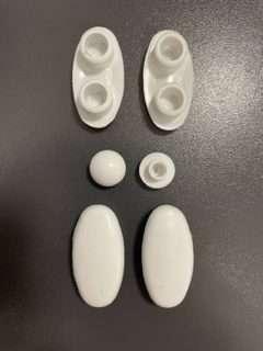 Gepard Set odstojnika za WC dasku Taormina C9