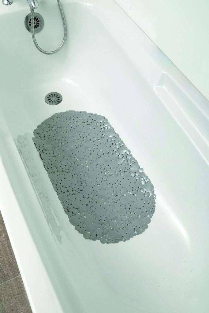 Tendance Podloga za kadu Bubbles, 69x36 cm, Siva