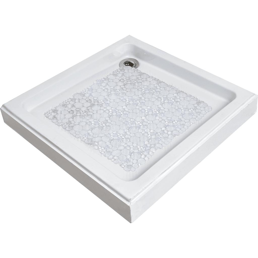 Tendance Podloga za kadu Bubbles, 50x50 cm, Prozirna