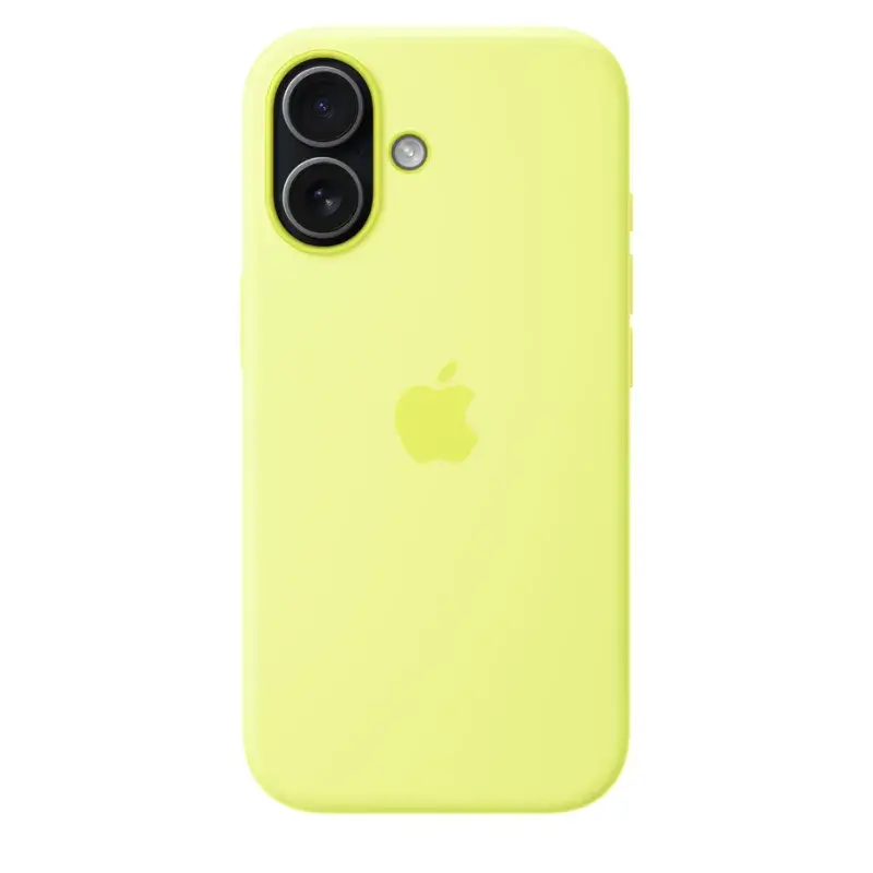 Maska za telefon iPhone 17, Neon žuta