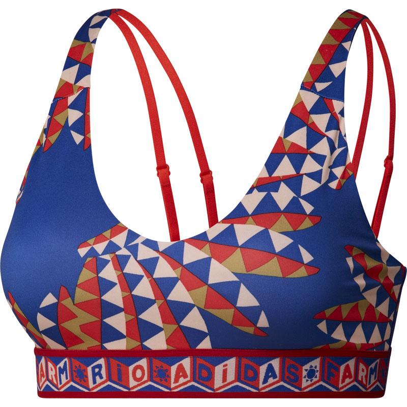 Adidas ženski top za trening FARM, šareni