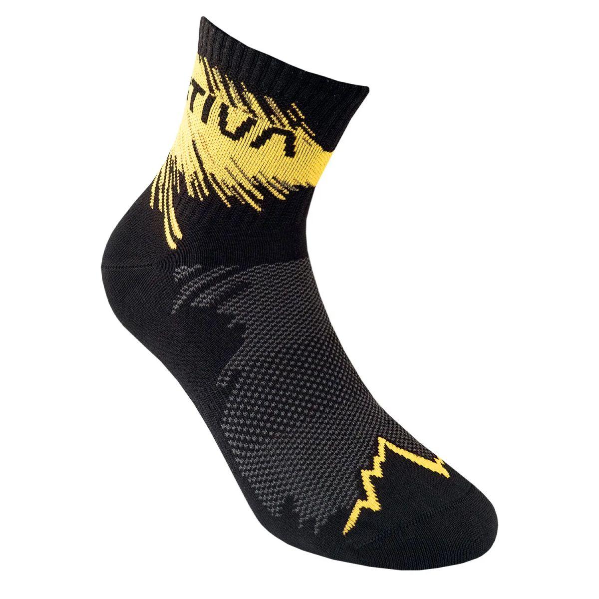 La Sportiva Čarape za planinarenje Hiking Socks, Crno-žute