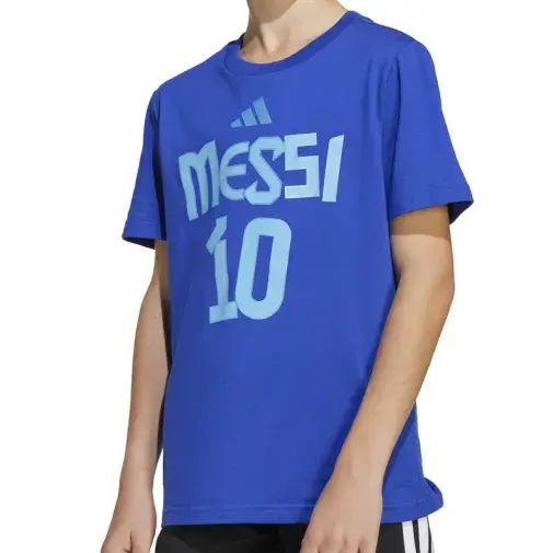 Adidas majica za dječake Y MESSI N&N G T, plava