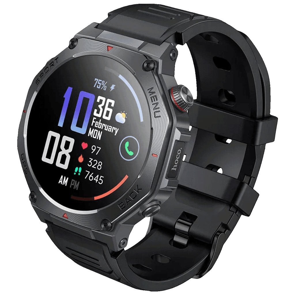 Hoco Pametni sat Y37, 1.43", AMOLED, Bluetooth, GPS, 3ATM