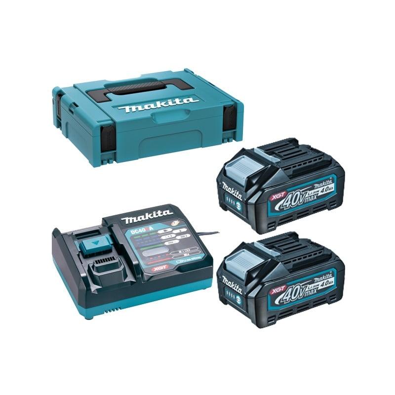 Makita Aku set brzi punjač i baterije 4Ah XGT 40V