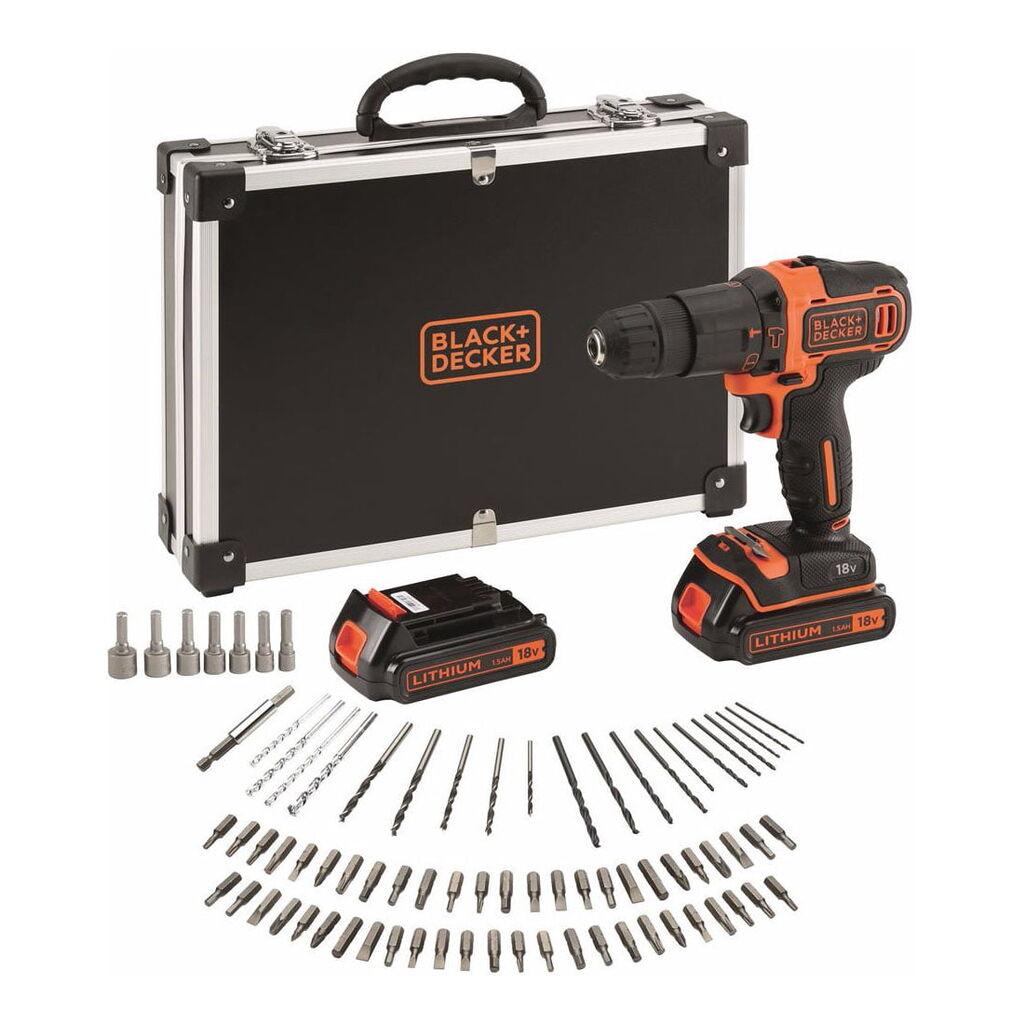 Black+Decker Aku udarna bušilica odvijač BDCHD18BAFC-Q 18V 1.5Ah