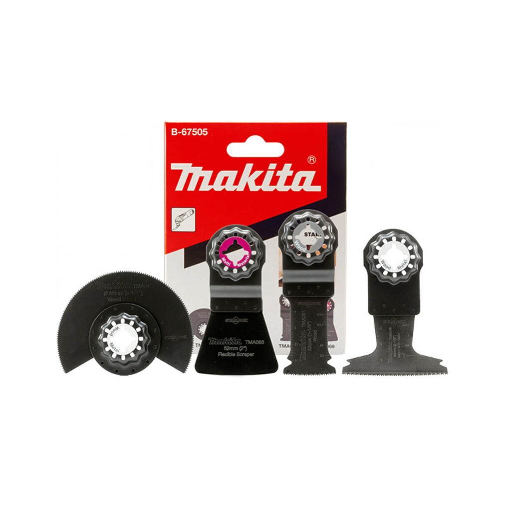 Makita Set pribora za višenamjenski alat B-67505,, 4 komada