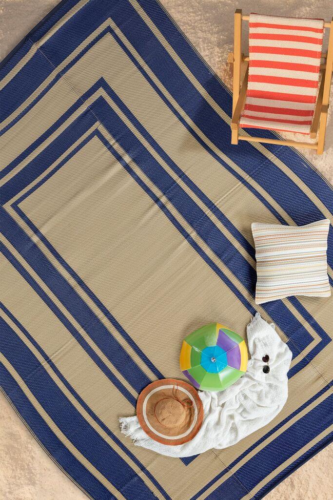 Conceptum Hypnose tepih SavanaXL -6, 240x310 cm, bež-plava