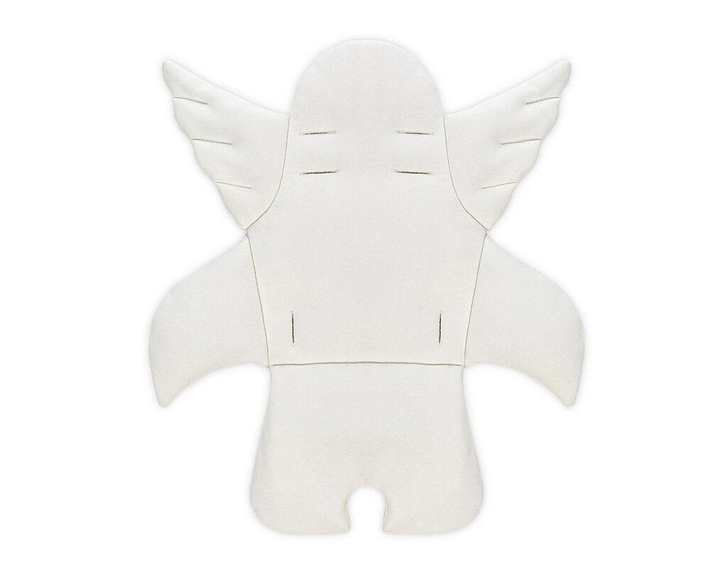 Aberto Design prostirka za bebe Anđeoska krila, 60x 63x5 cm, bijela