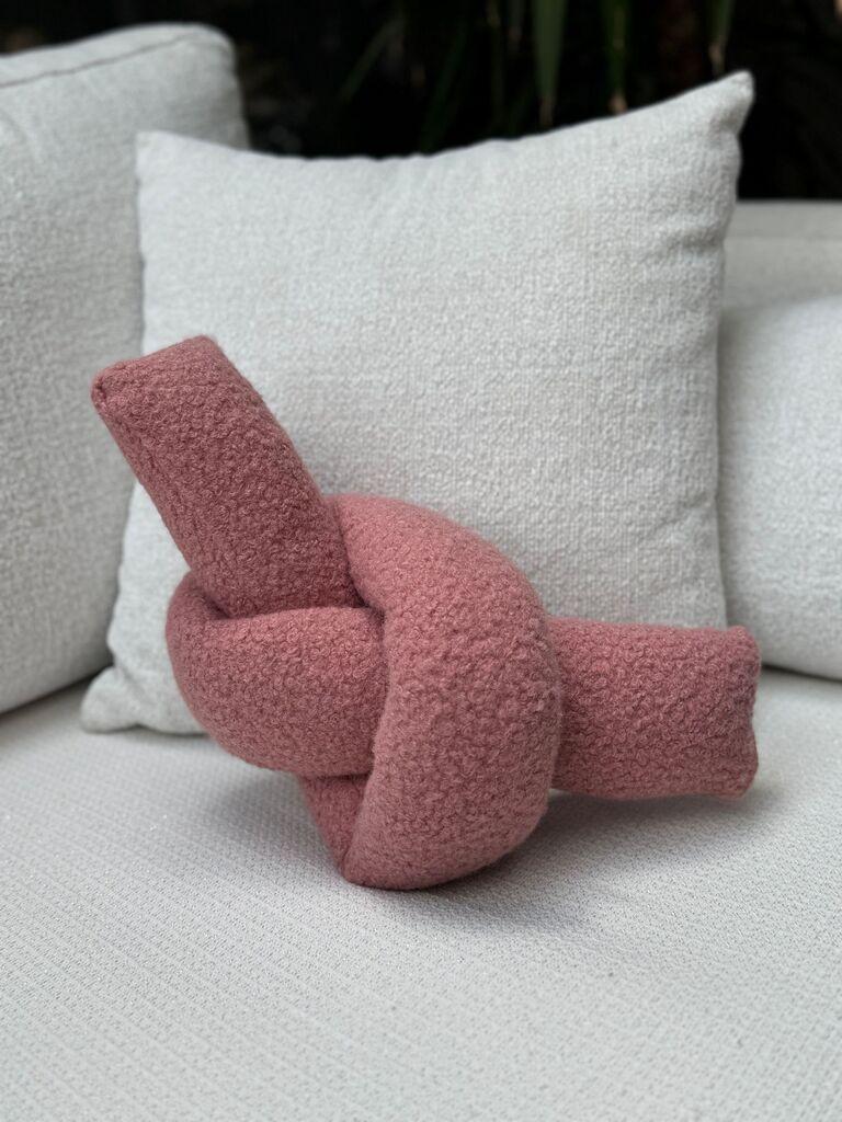 Aberto Design Dekorativni jastuk Dugum, 44x22x18 cm, roze