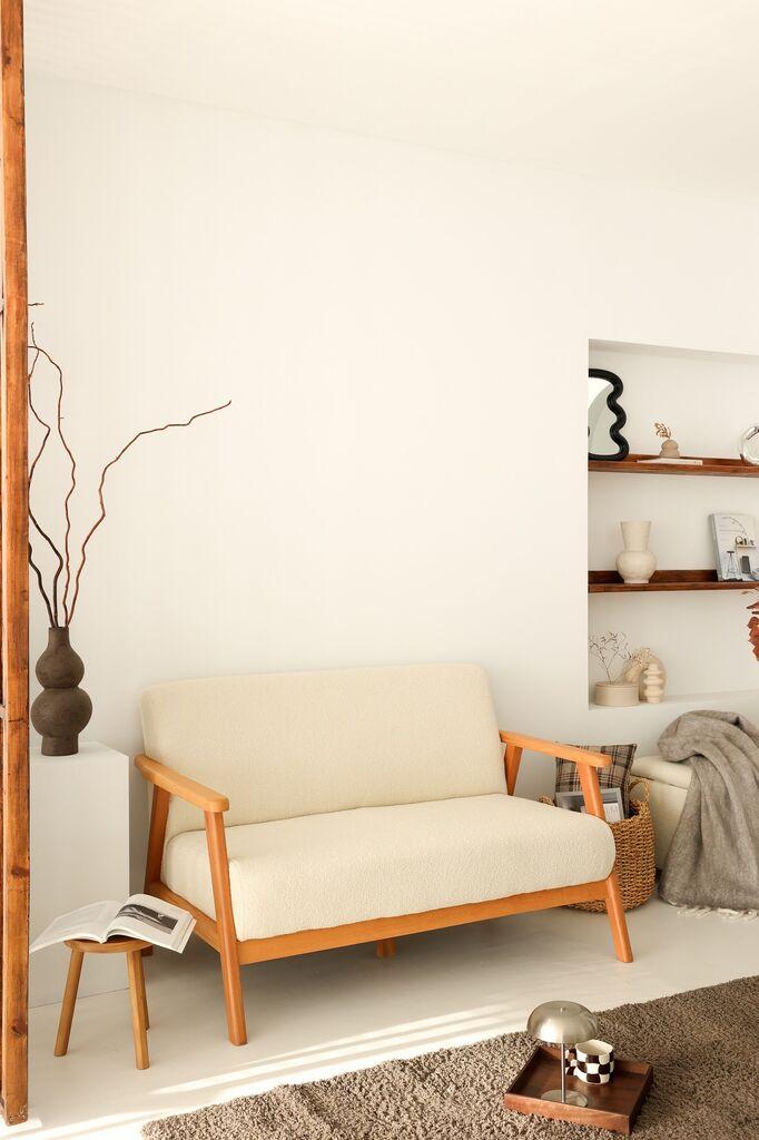 Atelier del Sofa Dvosjed Nika, 78x133x82cm, Krem