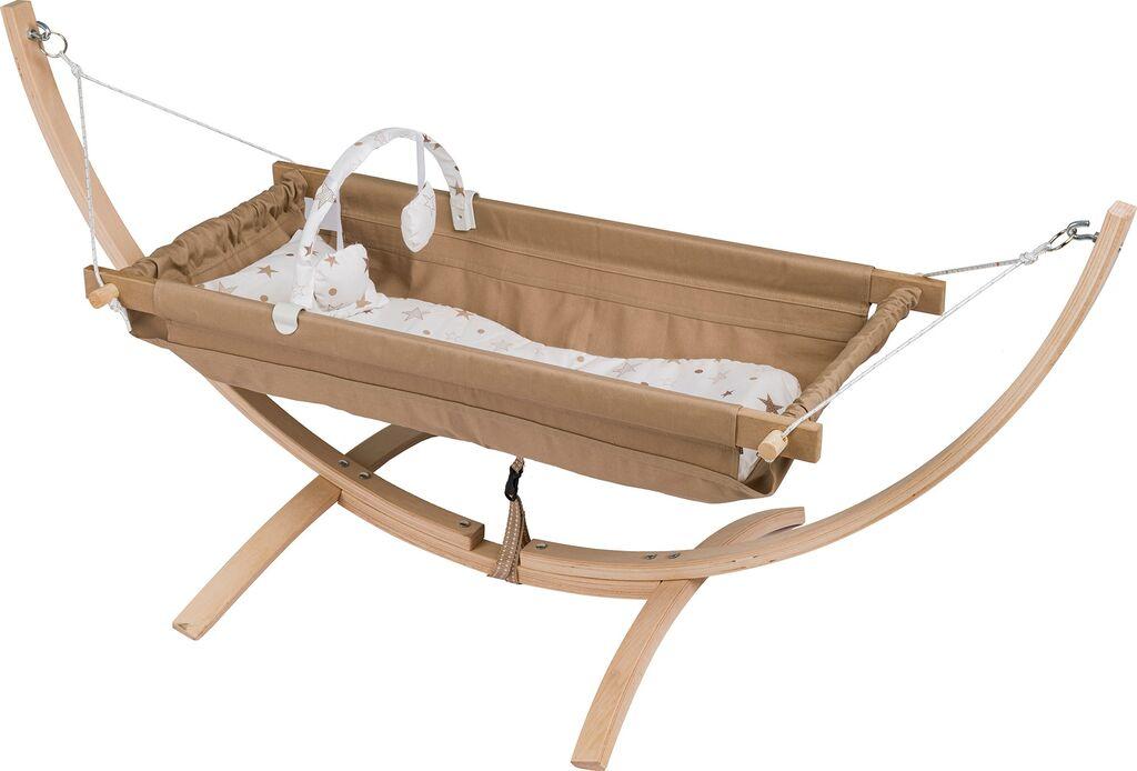 Aberto Design dječji krevetić Fethiye, 135x56 cm,, Smeđa