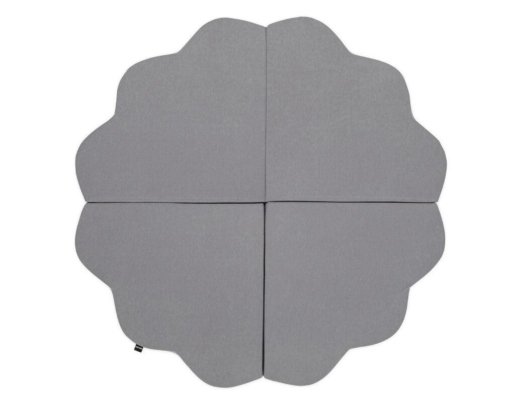 Aberto Design Podloga za bebe Bulut, 120x120x5 cm, Siva