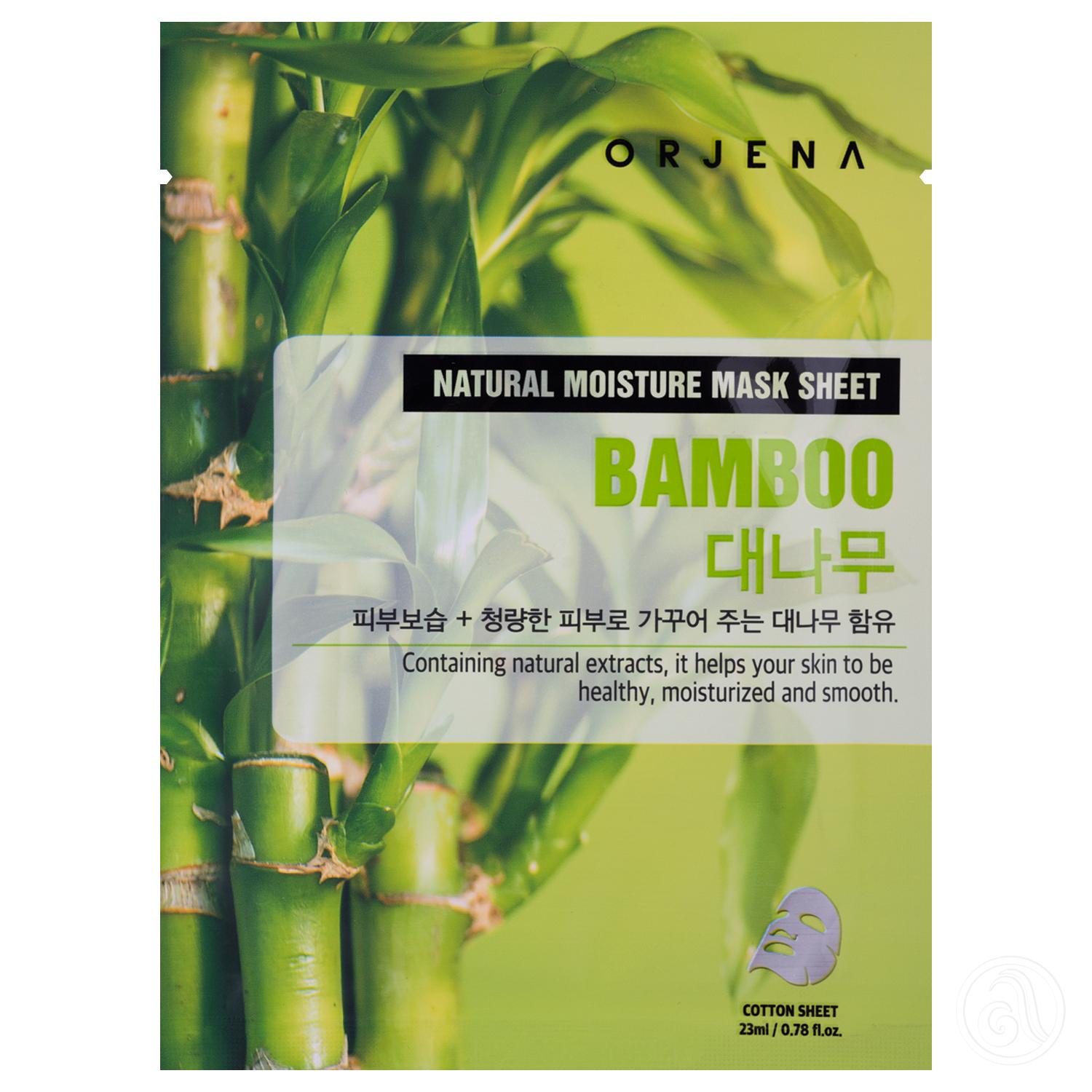 ORJENA Sheet maska za lice bambus 23ml