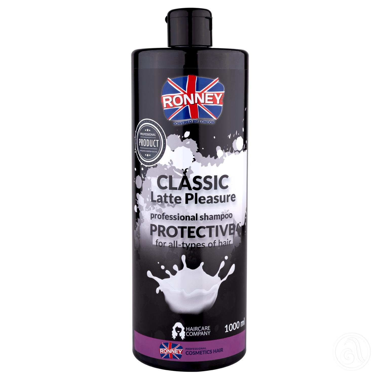 RONNEY Šampon za sve tipove kose Classic Latte Pleasure 1000ml