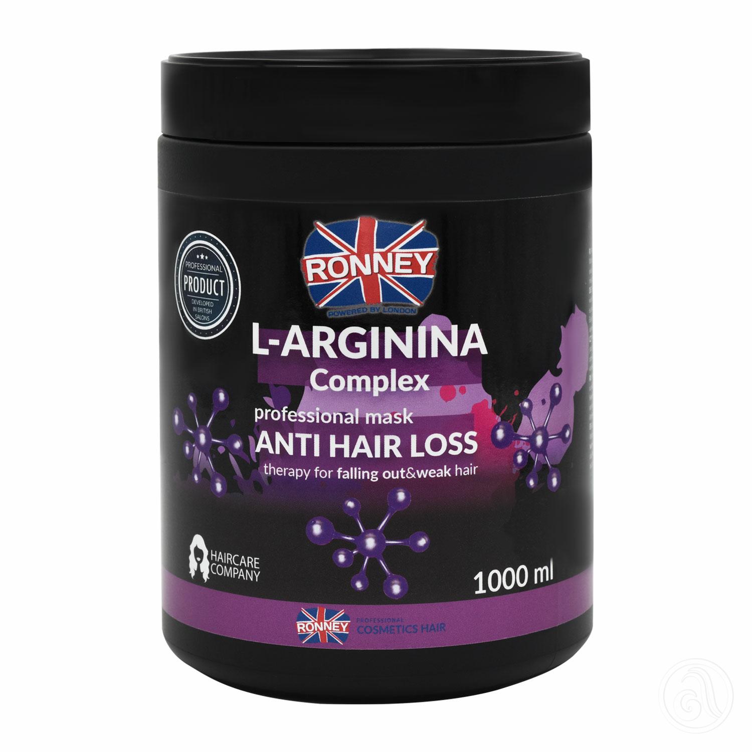 RONNEY Maska protiv opadanja kose L-arginina Complex - 1000 ml