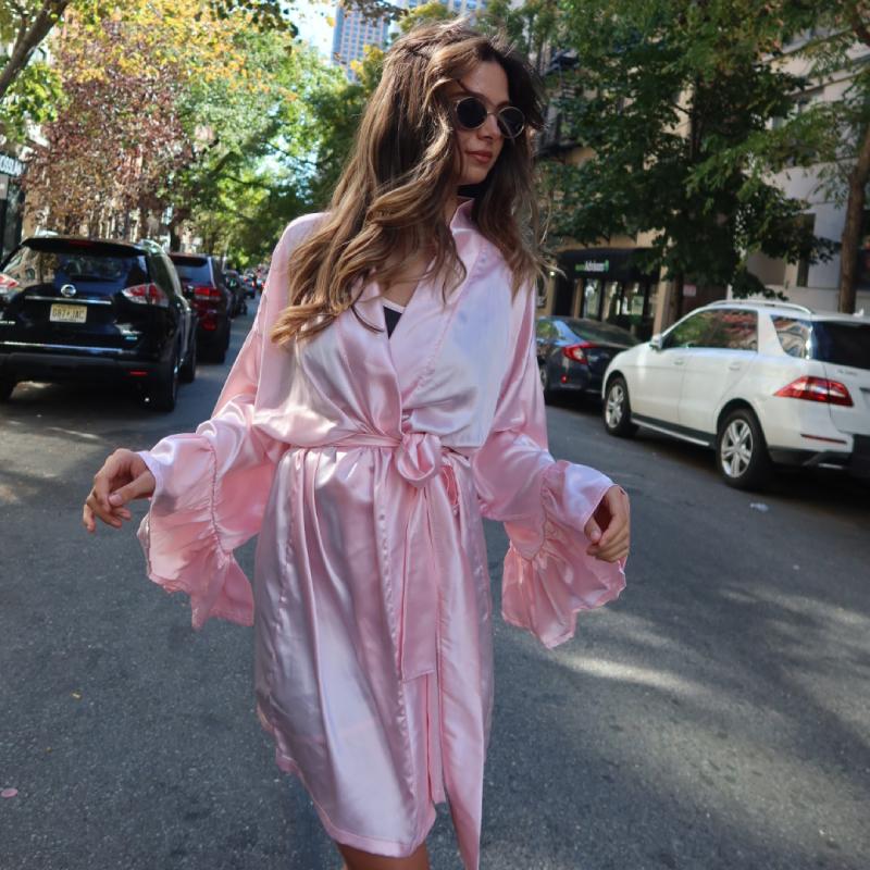 Tintilintić Mantil Bella Oversize - Roza