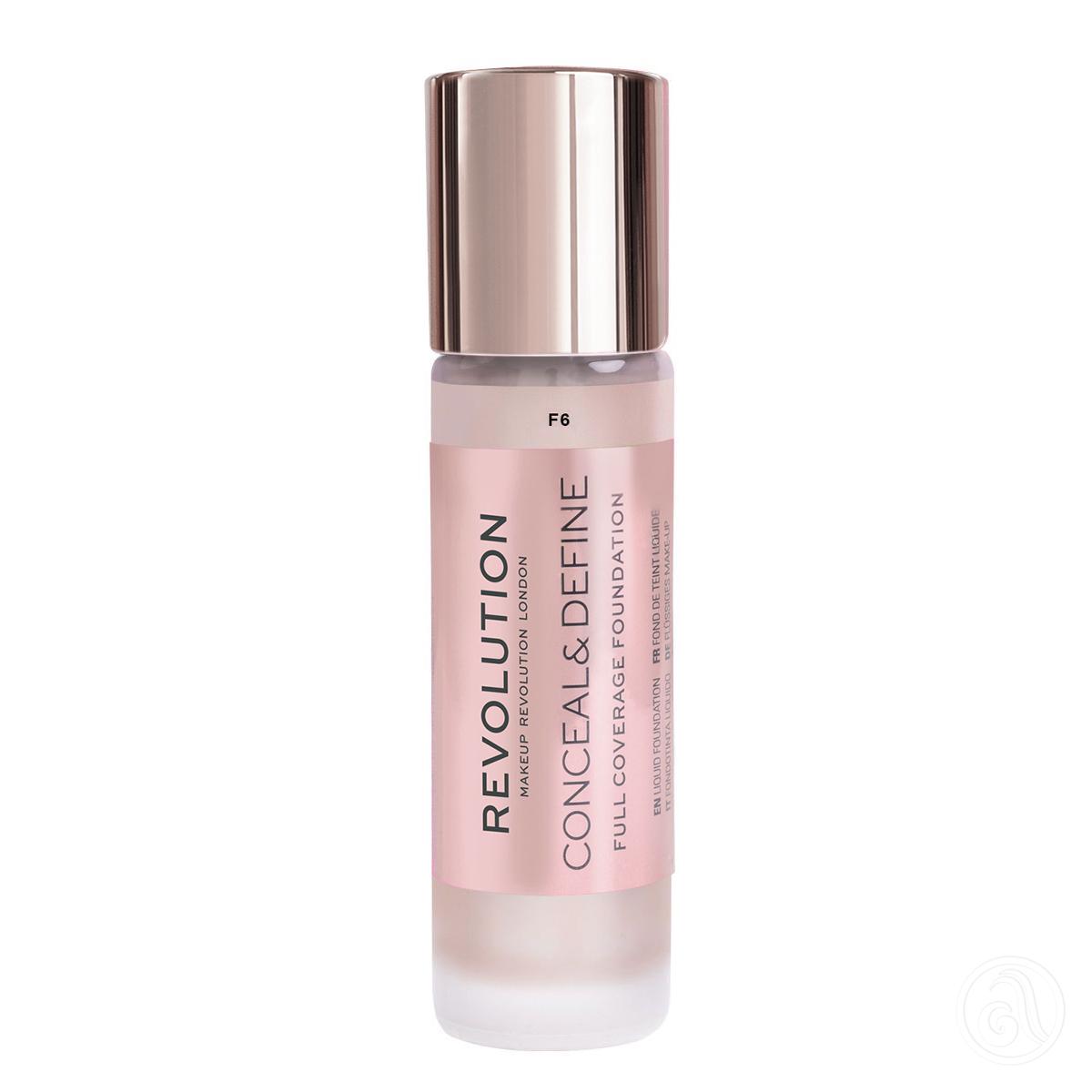 REVOLUTION Conceal & Define Tečni puder 23ml - F6