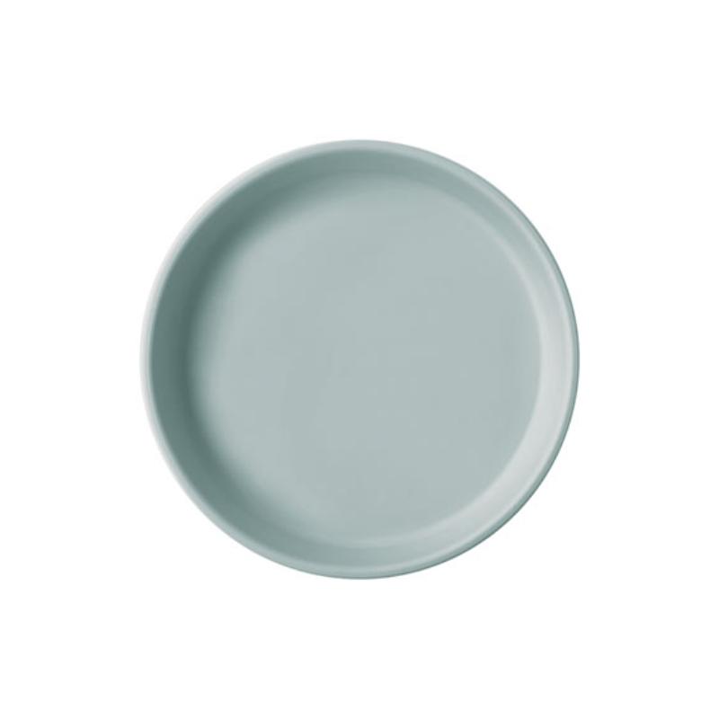 MINIKOIOI Silikonski tanjir BASICS River Green