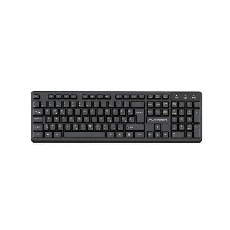 Platoon Tastatura Pl-26, Standardni Layout, 104 Tipke