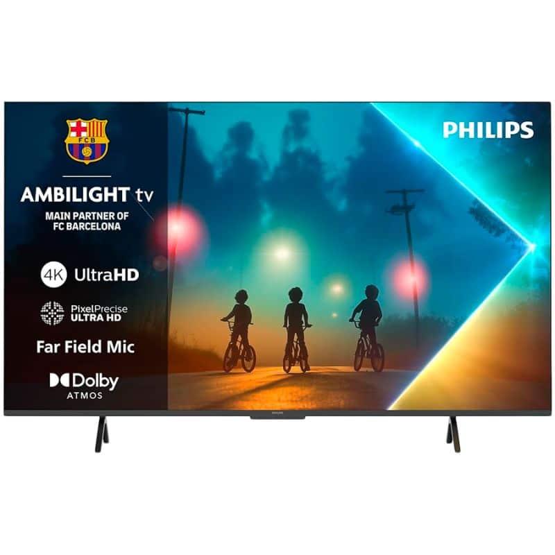 Philips Televizor PUS8200, 43", 4K, Titan OS, Crni