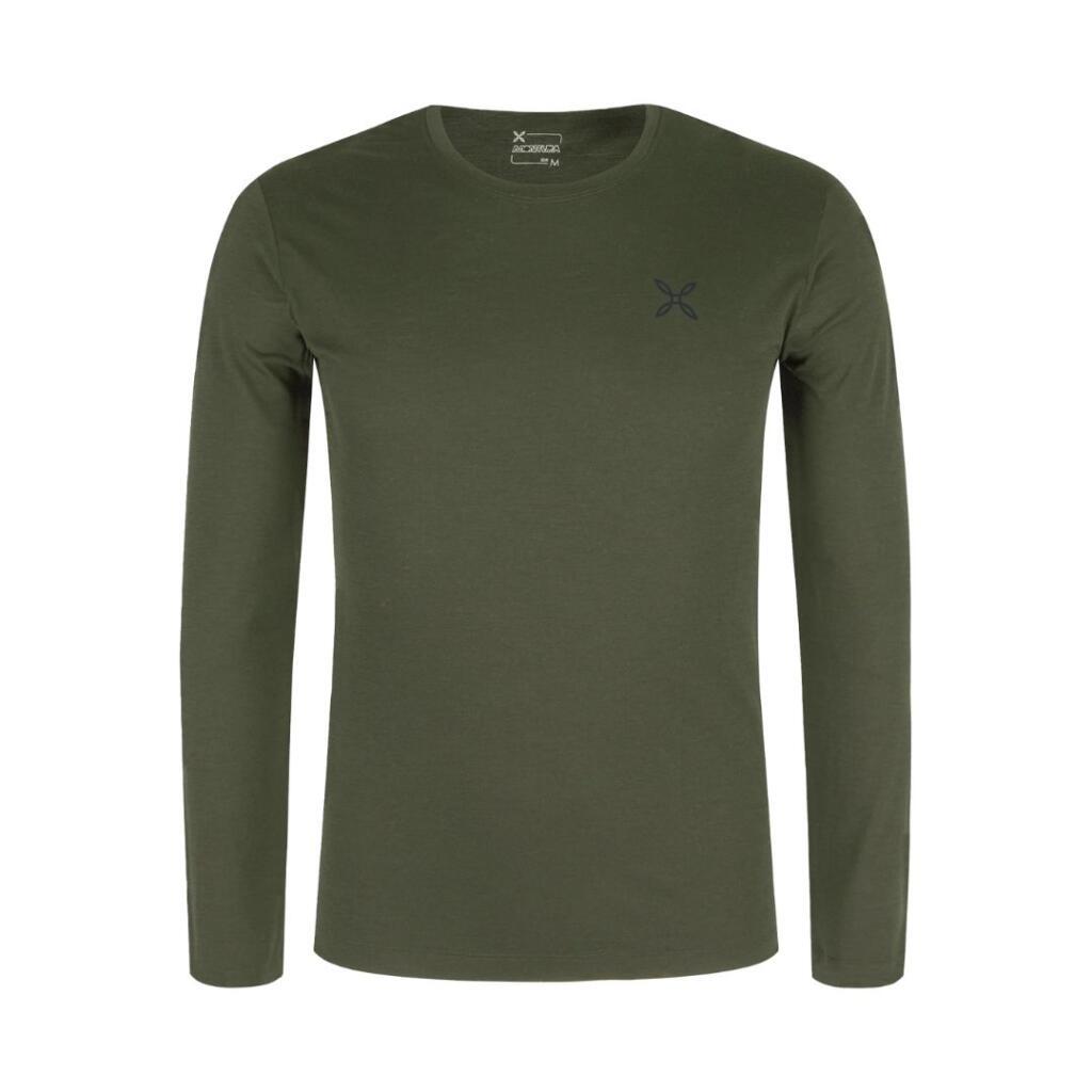 Montura Muški aktivni veš dugih rukava Merino mountain maglia, Oker