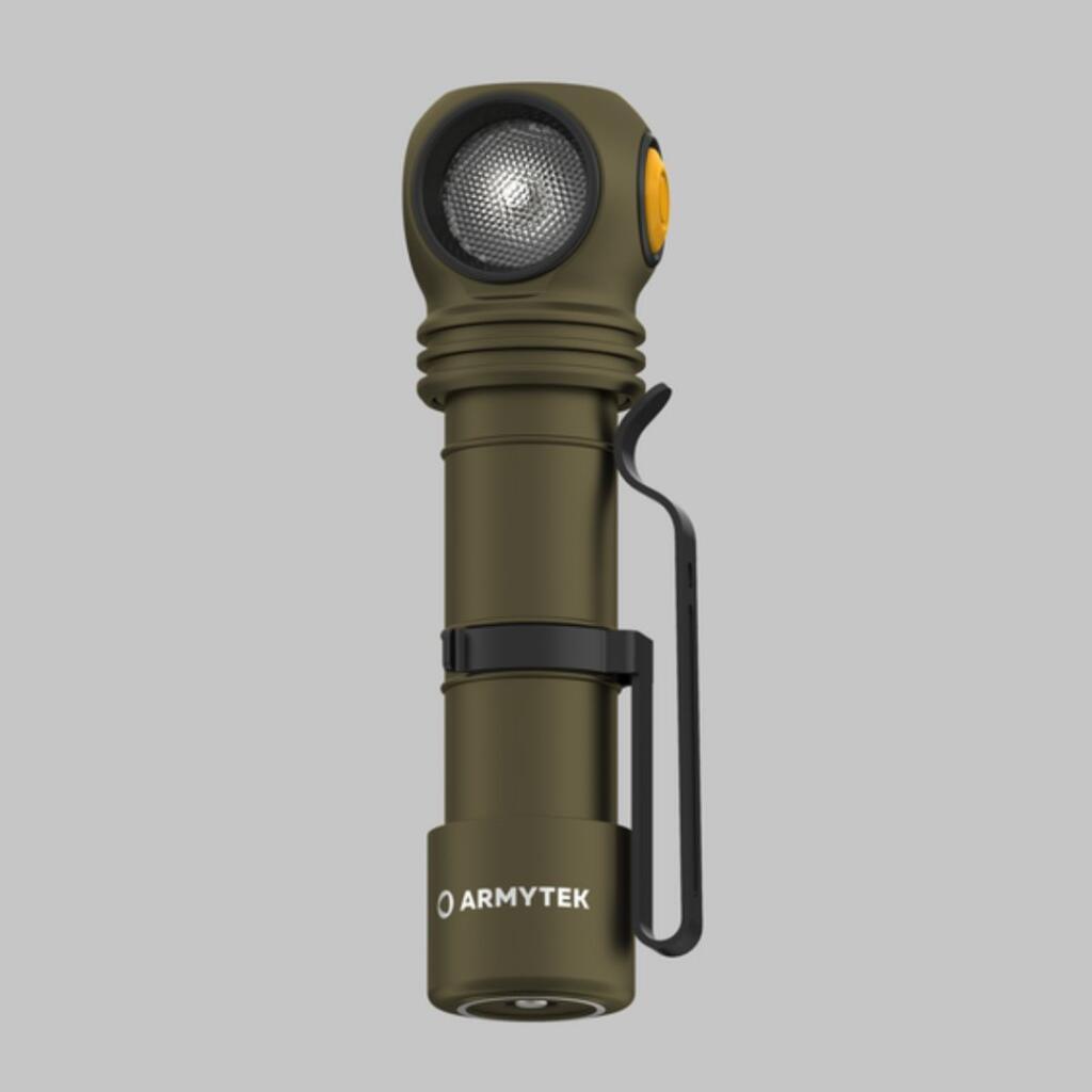 Armytek Lampa Wizard v4 C2 Pro USB + 3500 mAh / XHP50.2, Maslinasta