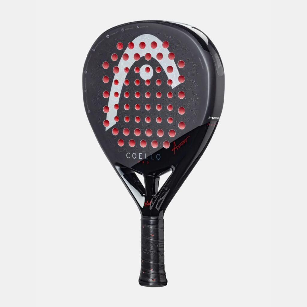 Head Reket za padel Coello Pro 2025, Sivo-crveni