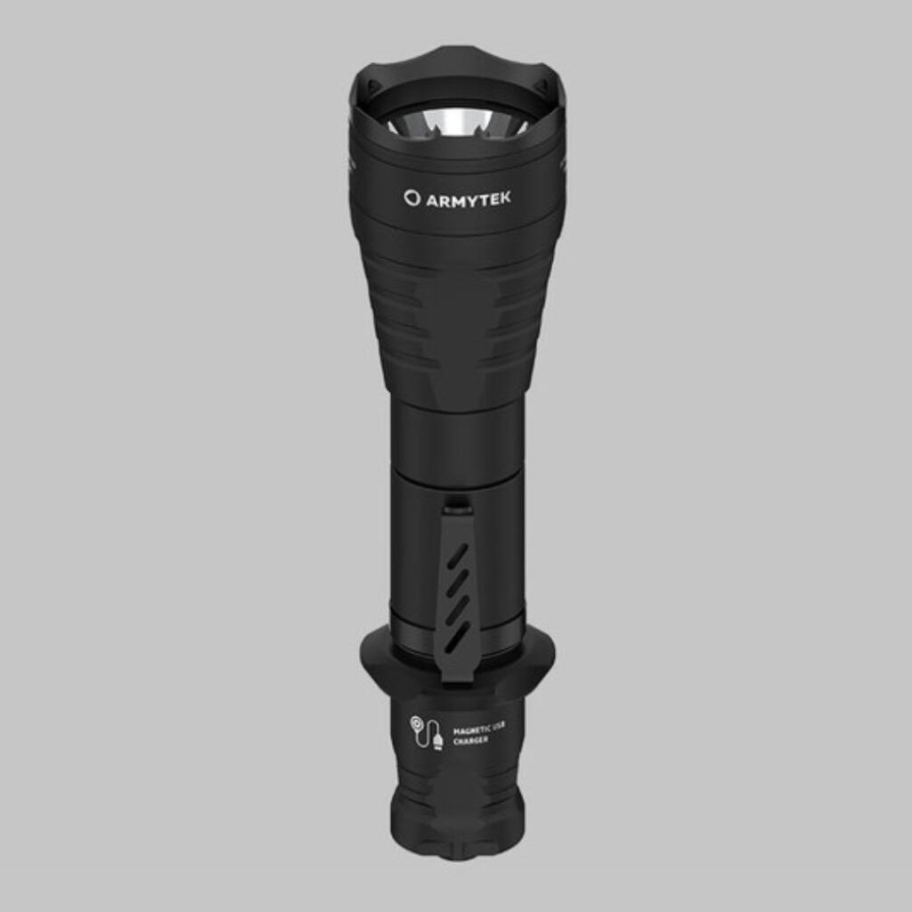 Armytek Lampa Predator v3.5 Pro USB + 3500mAh / XHP35HI, Bijelo svijetlo, Crna