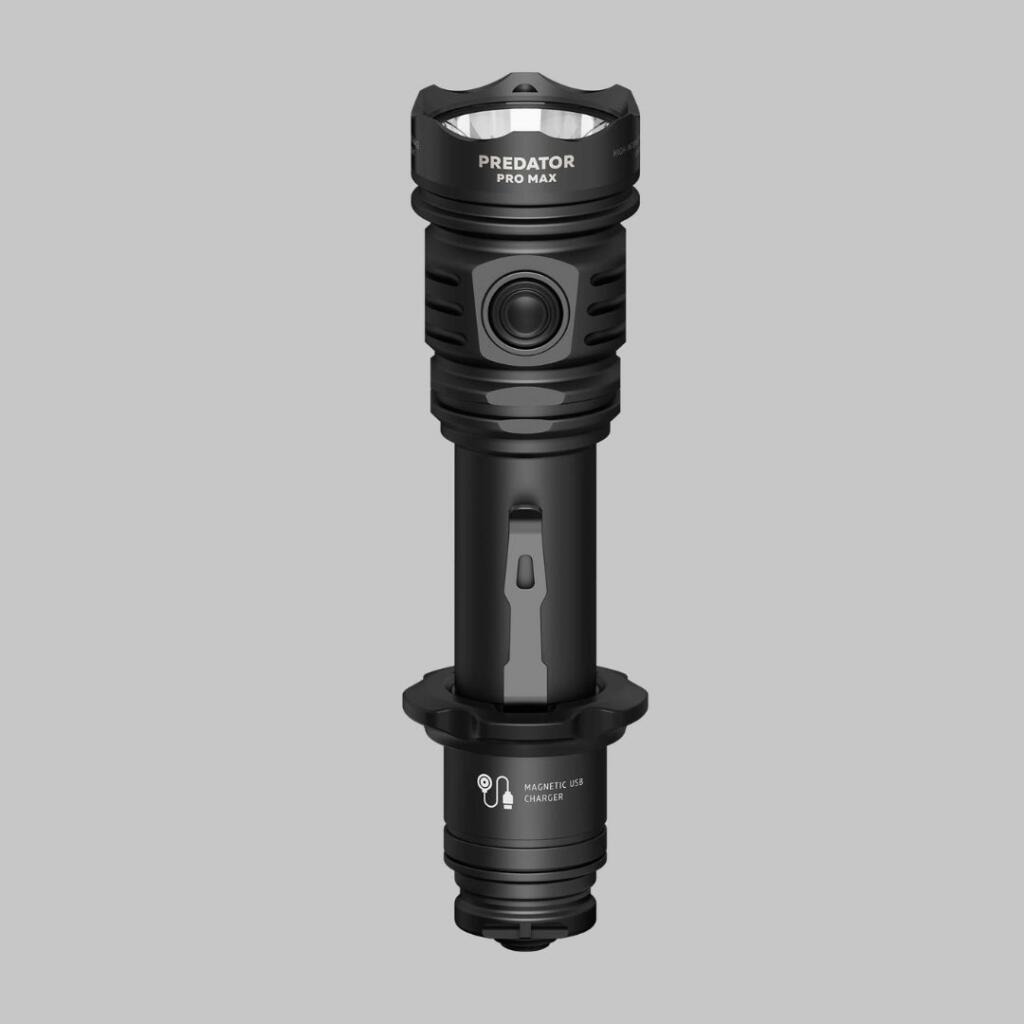 Armytek Lampa Predator_v4_Pro_Max_ PCB, Bijelo svijetlo, Crna