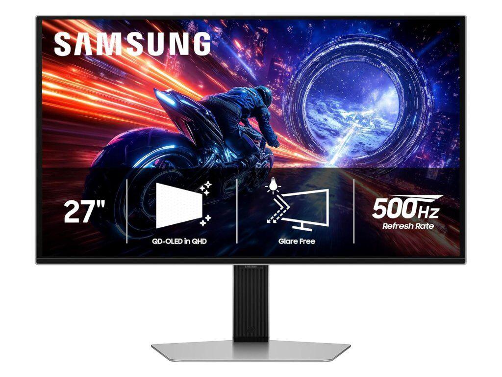 Samsung Monitor Odyssey G60SF , 27", OLED, 500Hz, 0.03ms, Sivi