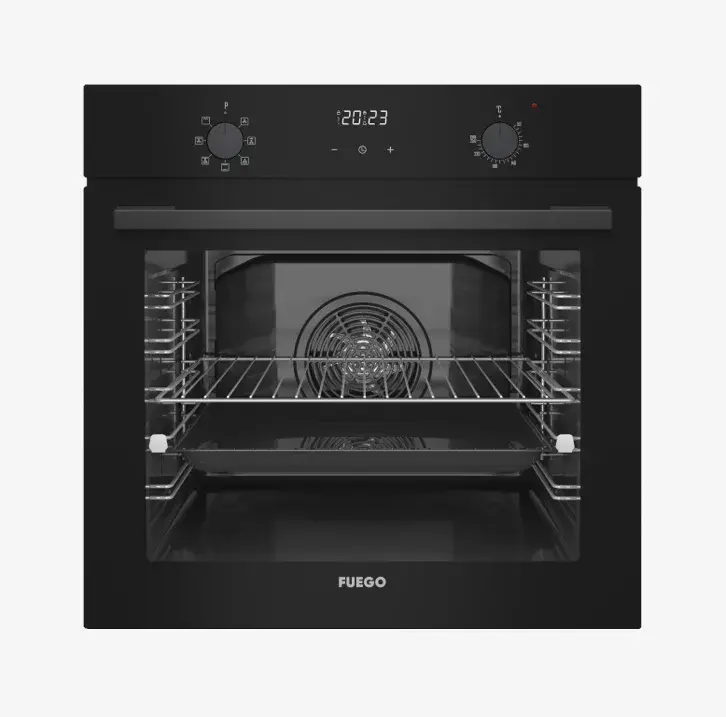 Fuego Ugradbena pećnica OVFGND 767 BC, Crna