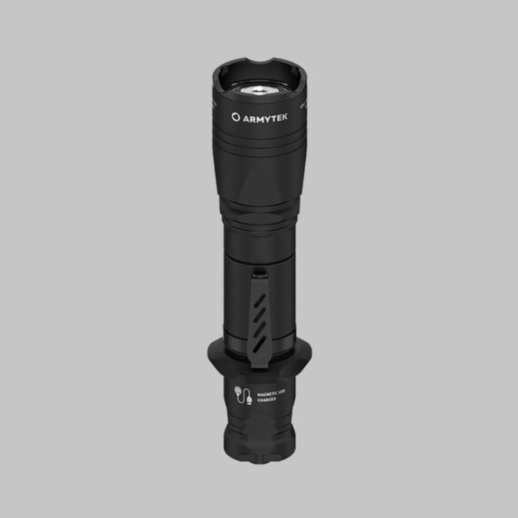 Armytek Lampa Dobermann v1.5 Pro USB + 3500mAh / XHP35HI, Crna