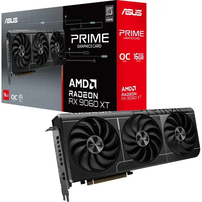 Asus Grafička kartica Dual RX 9060 XT, 16GB GDDR6
