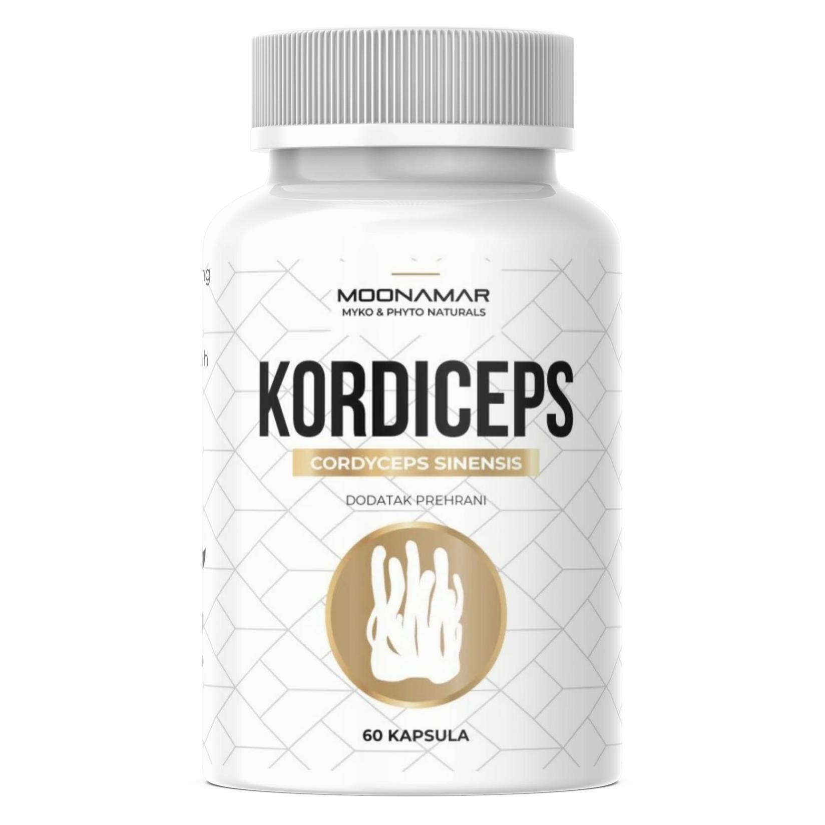 MOONAMAR Kordiceps kapsule Cordyceps s. 60 komada