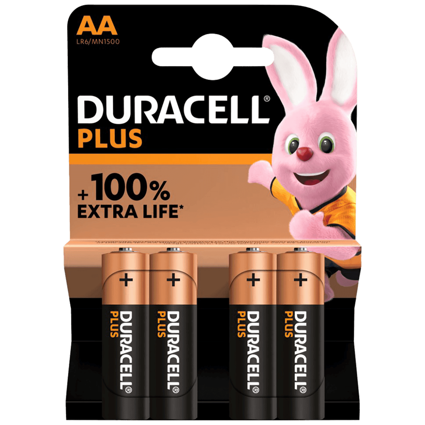 DURACELL Alkalna baterija Mignon AA B4, 1.5V, Blister 4 komada