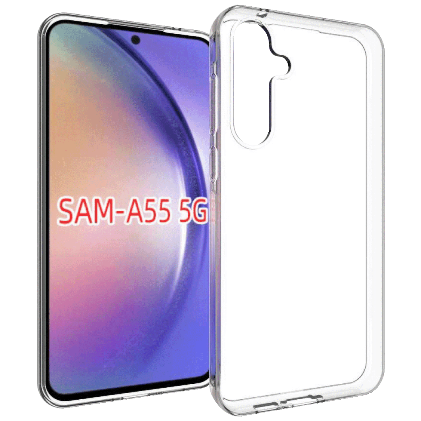 NN-SU Maska za A55 5G, TPU, Transparentna