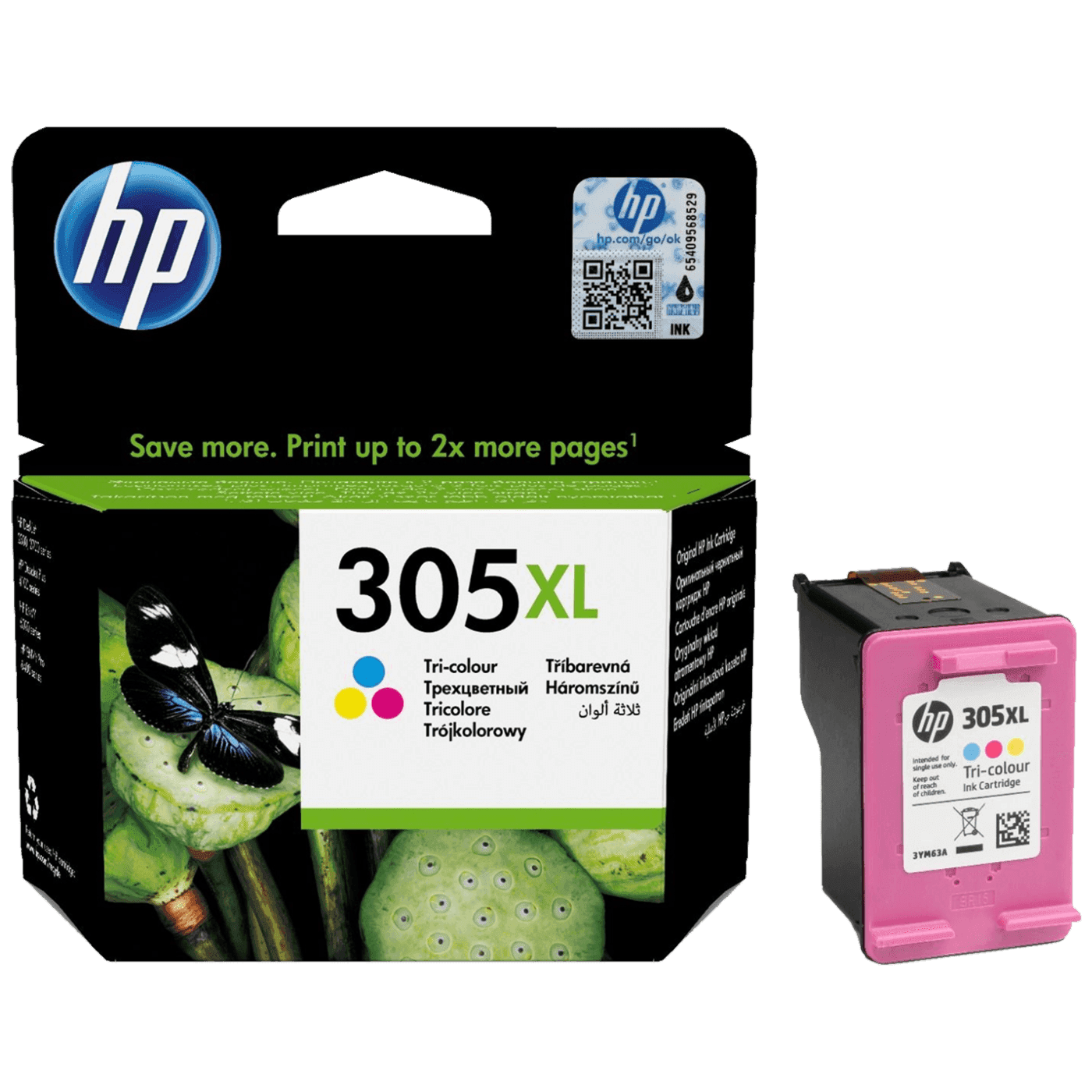 HP Tinta 305XL HP305XL 3YM63AE, Kolor