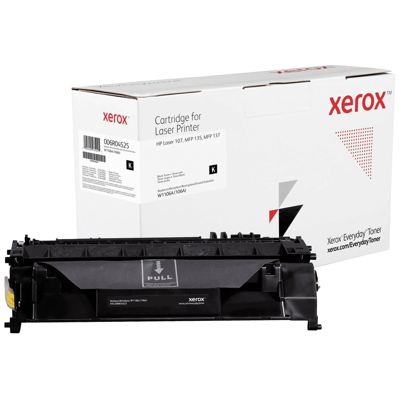 XEROX Zamjenski toner W1106A, Za laser štampač LaserJet 107, 135, 137 HP 106A